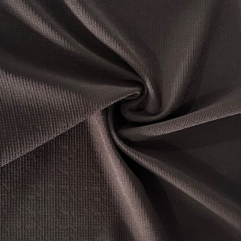 75D Moss Code Polyester Spandex 4 Way Stretch Fabric 75D/72F+40D*75D+40D