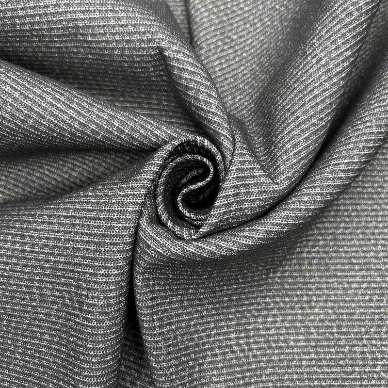 Vải kéo dài hai tông màu nổi 75D*75D+40D+150D 97% Polyester 3% Spandex