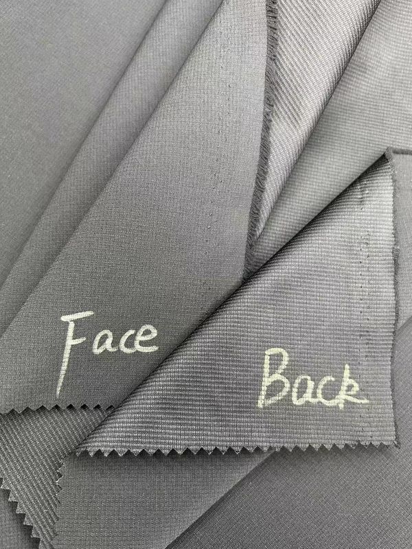 100% polyester kéo dài thấp Jacquard dải kết cấu cho áo khoác quần thể thao