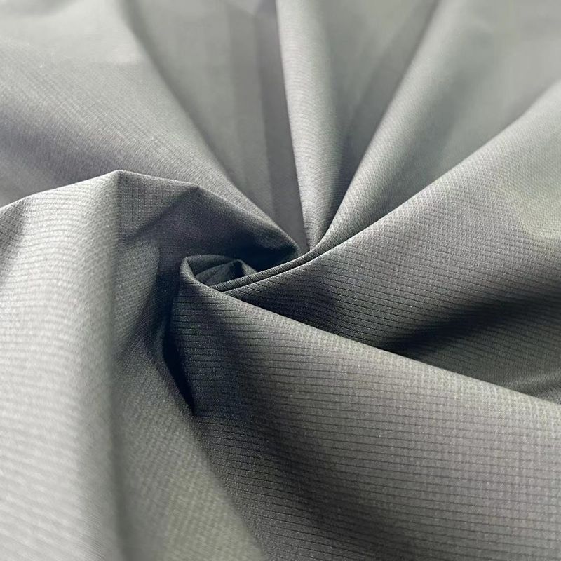 100% polyester kéo dài thấp Jacquard dải kết cấu cho áo khoác quần thể thao