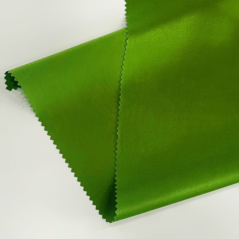 Polyester Elastic Satin Chiffon Fabric 50D*50D+20D 92GSM Cho váy và áo choàng
