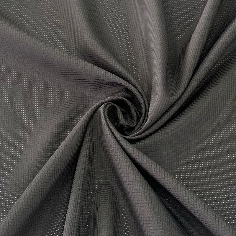 0.2 Phòng lưới đục 100% vải polyester tái chế độ đàn hồi cao 100D+100D*100D+100D