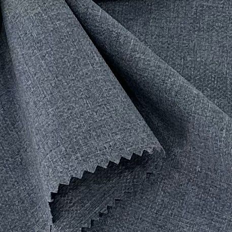 Vải polyester Cationic tái chế 150GSM DTY Warp Knit Diamond Grid All Way Stretch