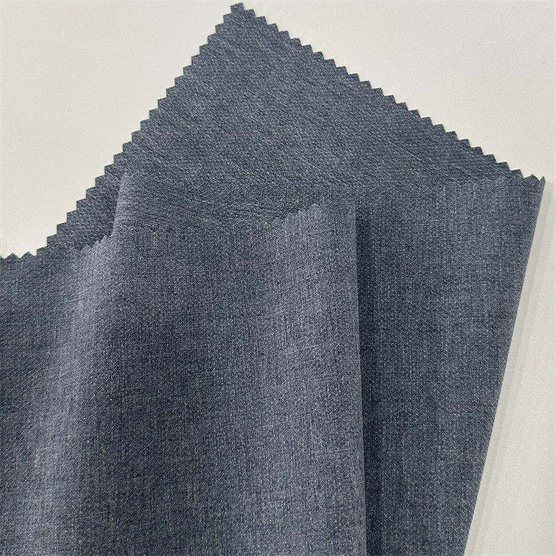 Vải polyester Cationic tái chế 150GSM DTY Warp Knit Diamond Grid All Way Stretch