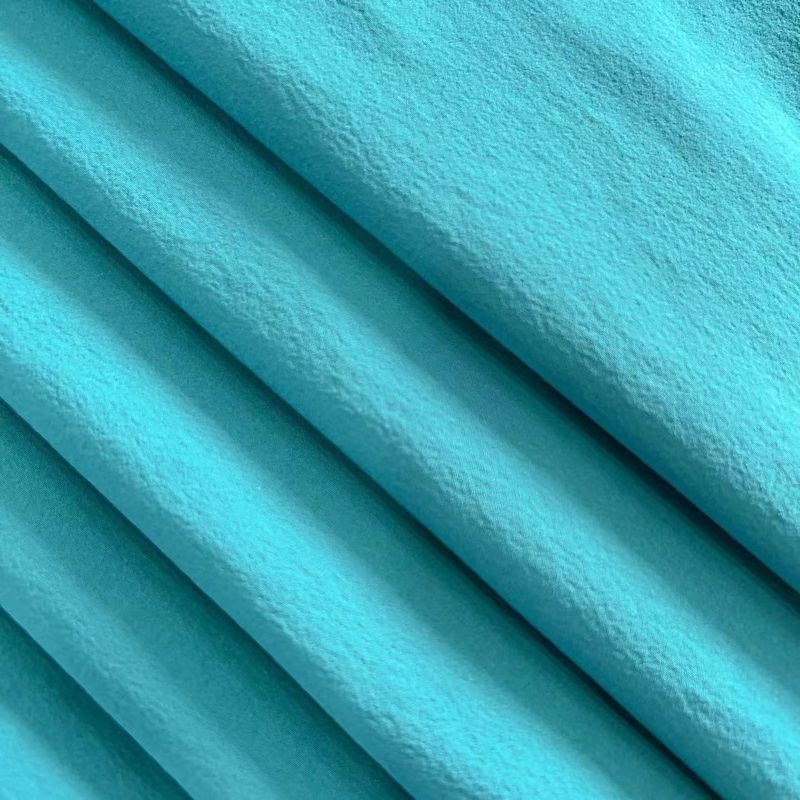 Vải Spandex Nylon hơi nhăn được tái chế 4 Way Stretch 40D+20D*40D+20D 90GSM
