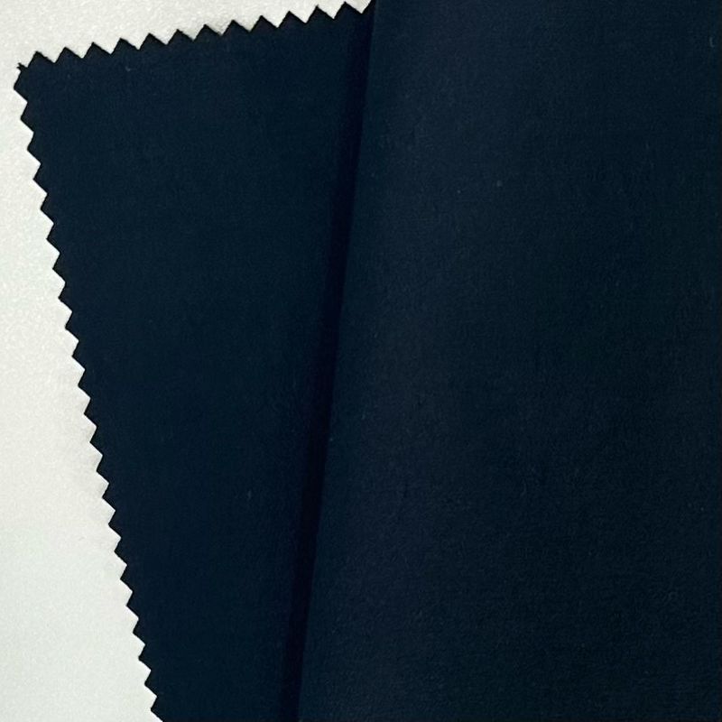 150D mô hai lõi bán bóng bền bỉ được tái chế vải polyester Warp Stretch vải 186GSM