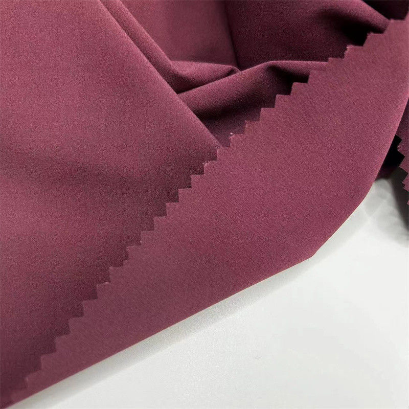 Phân chế Polyester bền vững vải dệt đơn giản 50D Four Way Stretch cho quần áo thể thao