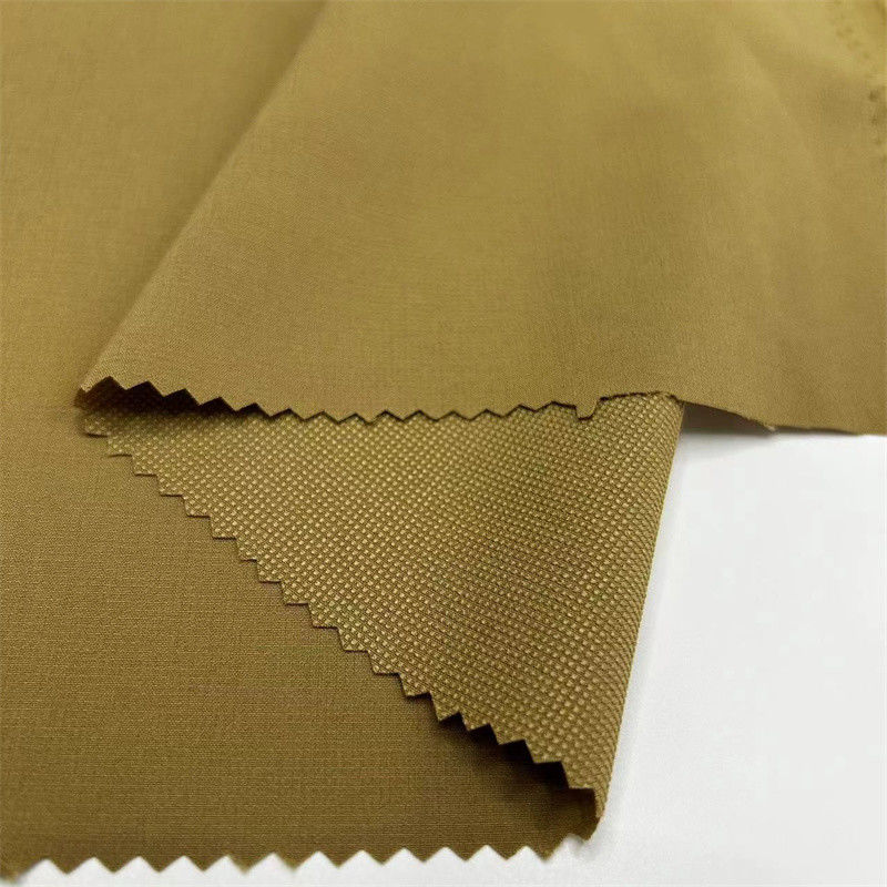 Polyester Pearl Dot vải tái chế bền vững 136GSM Cho áo thun áo khoác thể thao