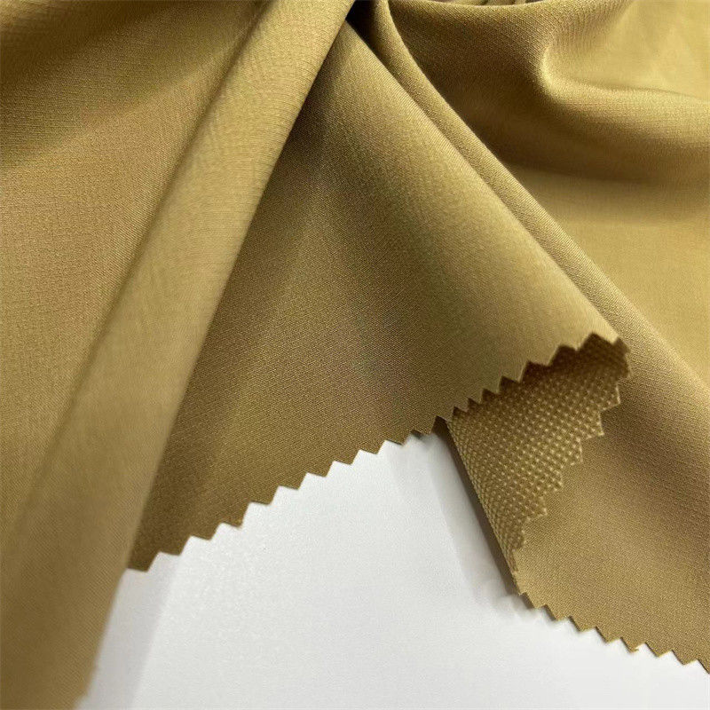 Polyester Pearl Dot vải tái chế bền vững 136GSM Cho áo thun áo khoác thể thao