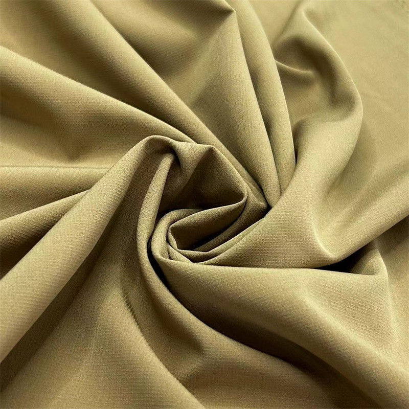 Polyester Pearl Dot vải tái chế bền vững 136GSM Cho áo thun áo khoác thể thao