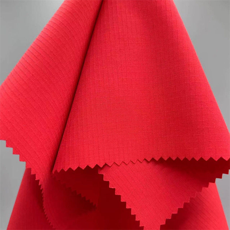 Vải lưới đường kép 75D + 40D * 75D + 40D / 2 92% Polyester 8% Spandex 133GSM 57 