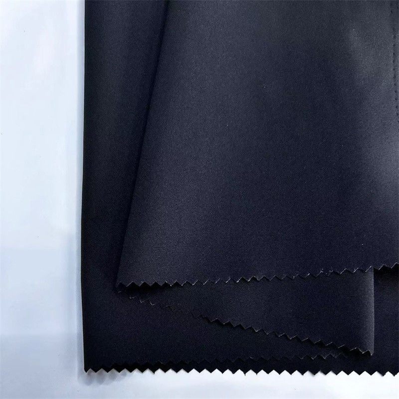 Vải dệt đơn giản polyester tái chế T800 75D/48F*75D/48F 150GSM 55