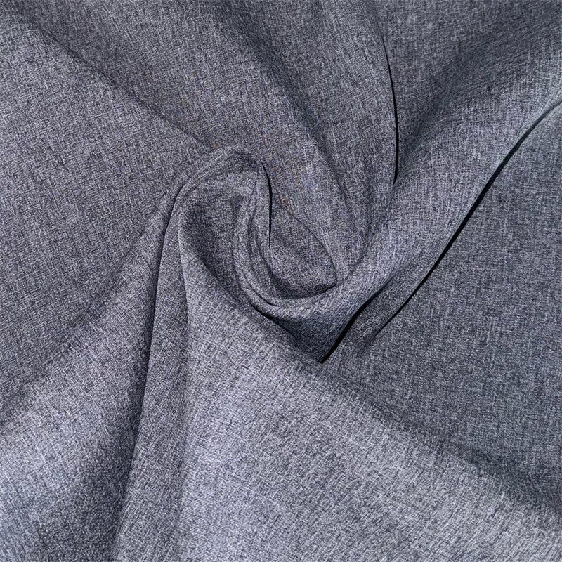 Polyester trộn dệt trải dài Terrycloth cơ sở vải 93% Polyester tái chế 7% Spandex 50D+50D*50D+50D+40D/150D