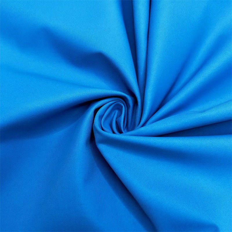 2/2 Đen lại vải Twill tái chế Laminated With TPU Film 100% Poly tái chế để làm trench Coats Jackets