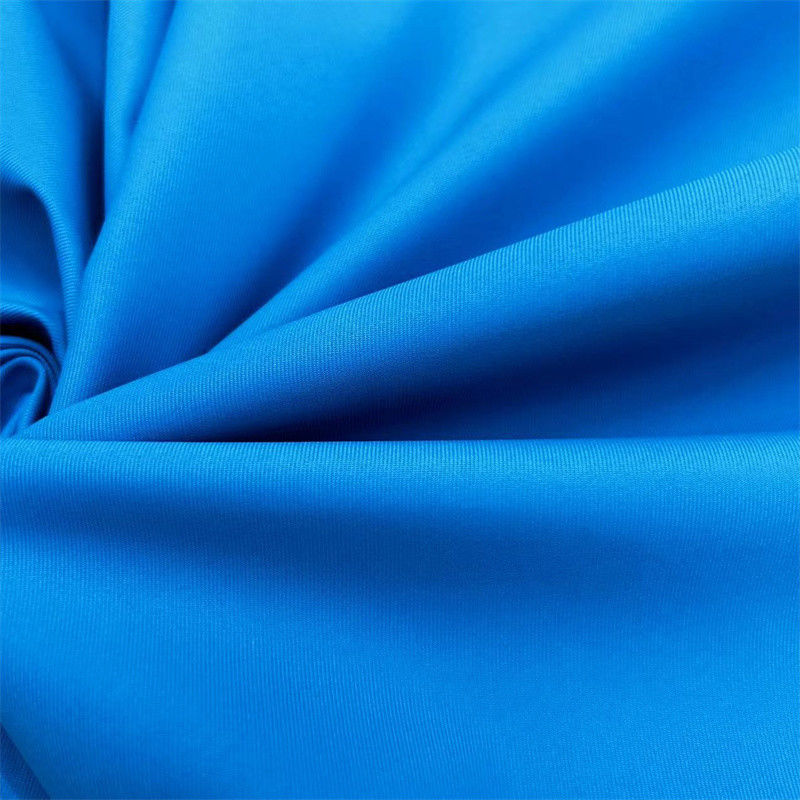 2/2 Đen lại vải Twill tái chế Laminated With TPU Film 100% Poly tái chế để làm trench Coats Jackets