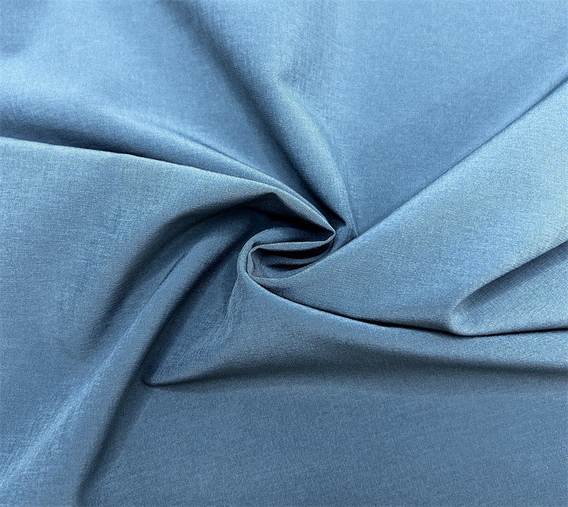 75D Bốn chiều kéo dài 90% Polyester tái chế 10% Spandex để làm quần áo thể thao mặc bình thường