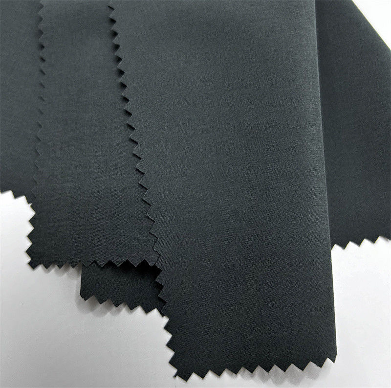 75D Bốn chiều kéo dài 90% Polyester tái chế 10% Spandex để làm quần áo thể thao mặc bình thường