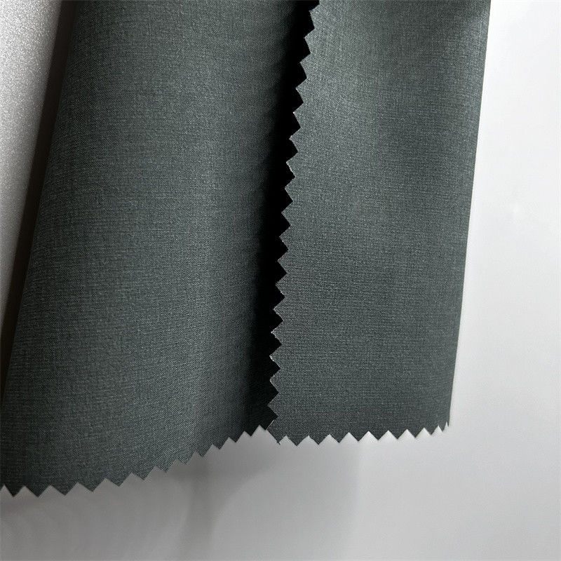75D Bốn chiều kéo dài 90% Polyester tái chế 10% Spandex để làm quần áo thể thao mặc bình thường