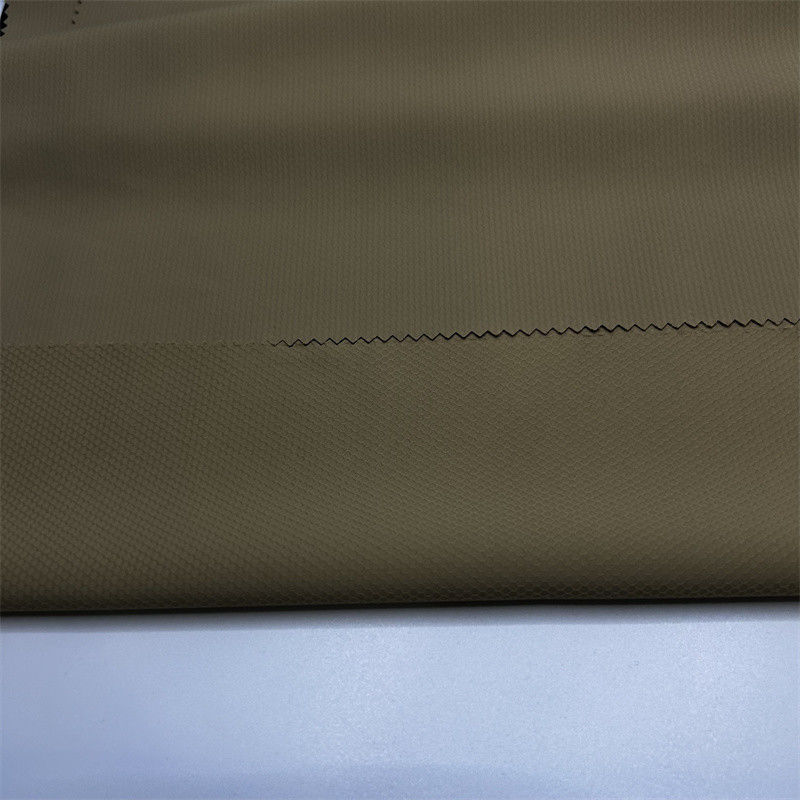 Football Check 75D*75D 100 Vải polyester tái chế 119GSM Quần áo thể thao