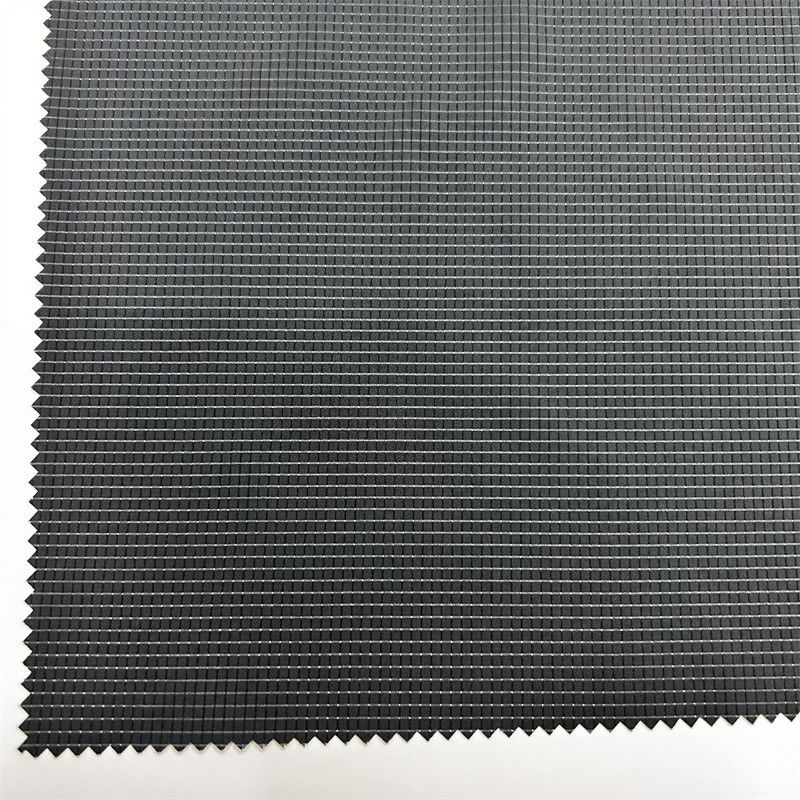 75D Độ đàn hồi thấp T400 Vải lưới rỗng 100% Polyester tái chế Mô hình lưới lỗ