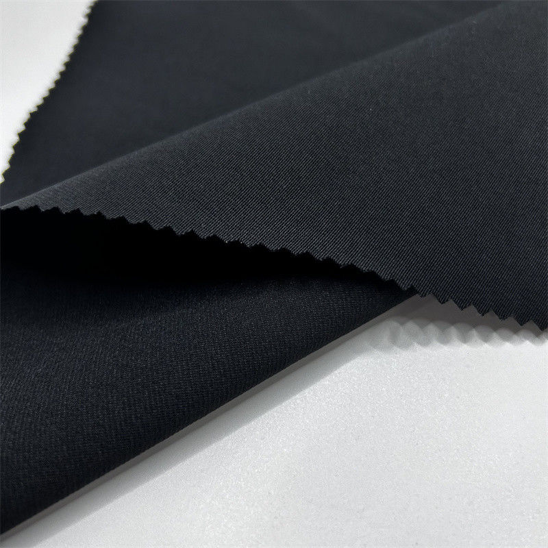 Dải bông lụa lạnh T800 Twist 100% vải polyester tái chế cho áo khoác áo khoác quần quần