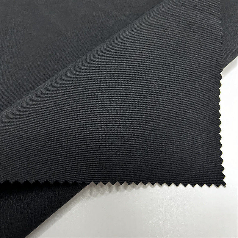 Dải bông lụa lạnh T800 Twist 100% vải polyester tái chế cho áo khoác áo khoác quần quần