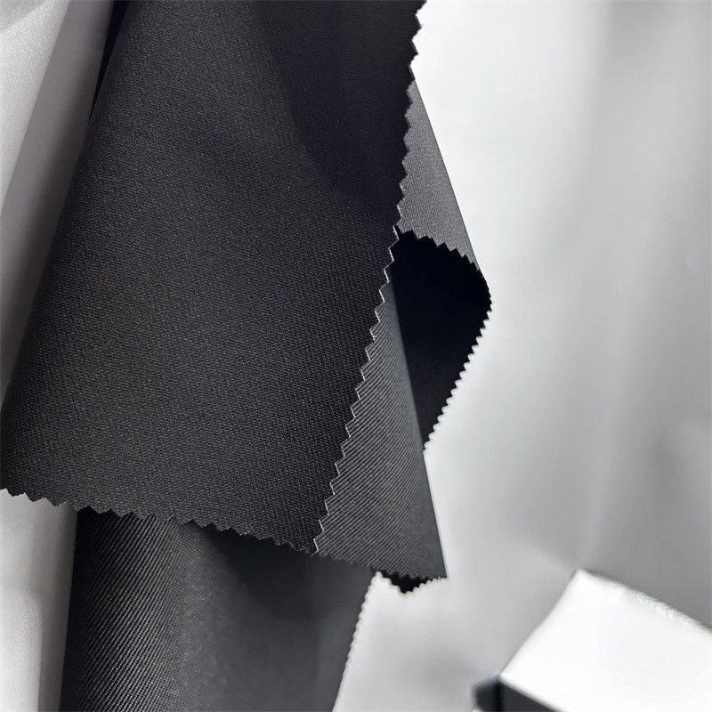 Bốn mặt đàn hồi Twill Dot Đi bộ đường dài 265GSM Polyester Spandex Fabric Đi núi Thể thao Quần áo giải trí