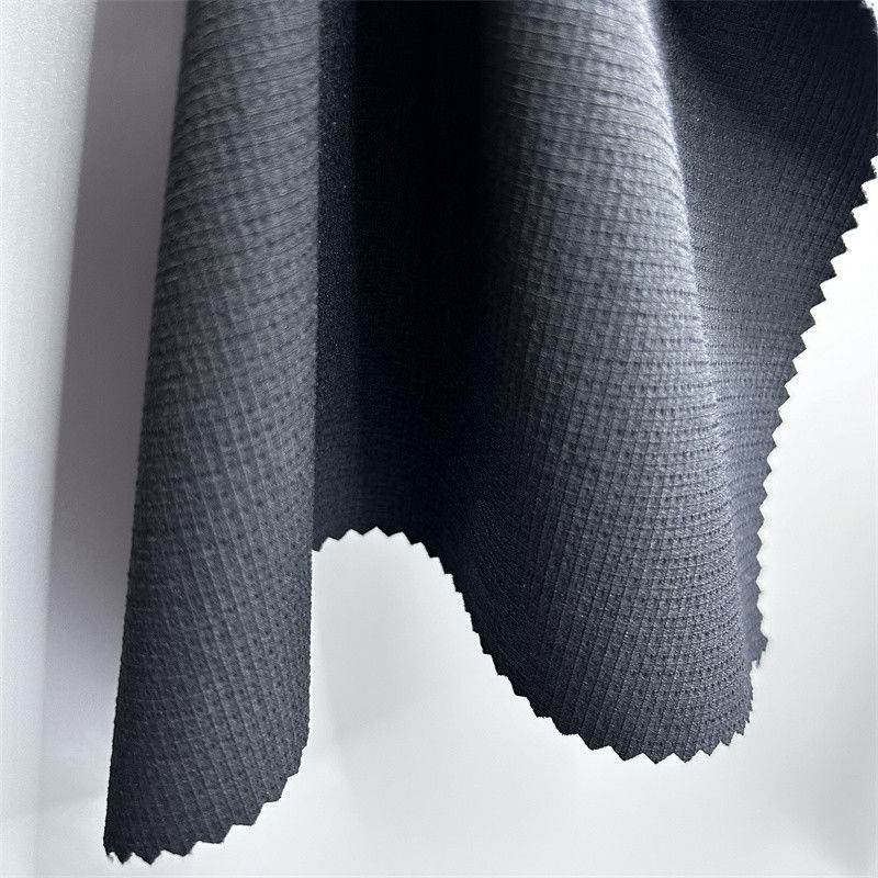 Semi Gloss Nylon Checkered Mountaineering Fabric Thick Elastic Texture Cho quần áo ngoài trời