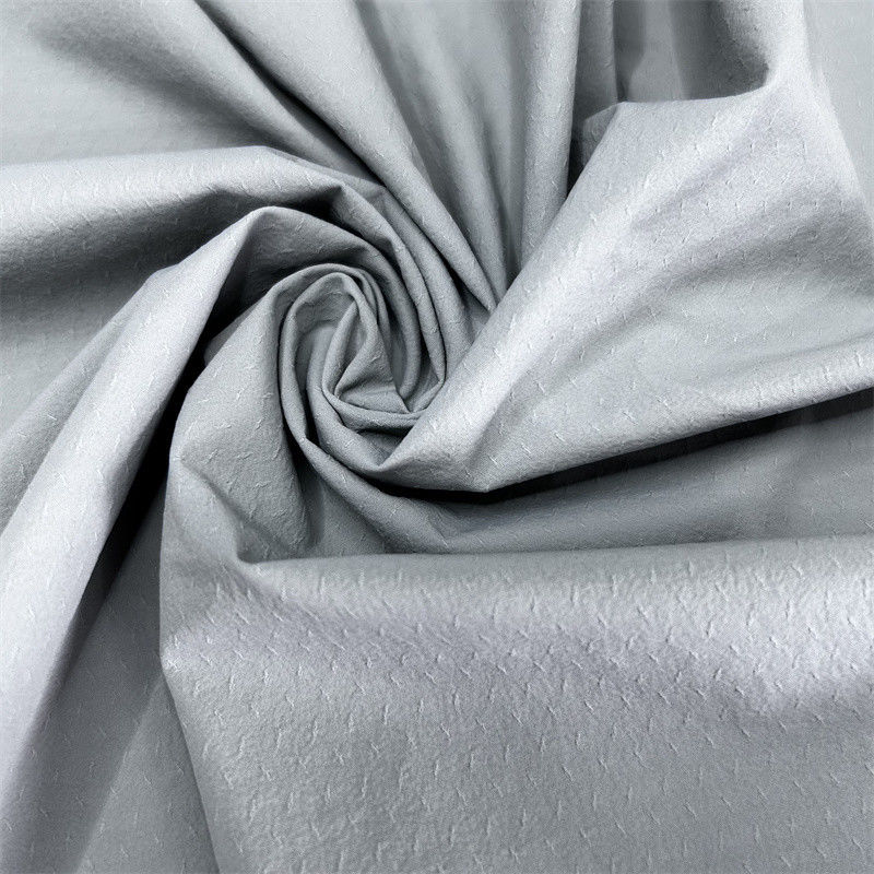 70D+40D*70D+40D Tầm ba chiều Twill Jacquard hiệu ứng cho áo sơ mi áo khoác mỏng