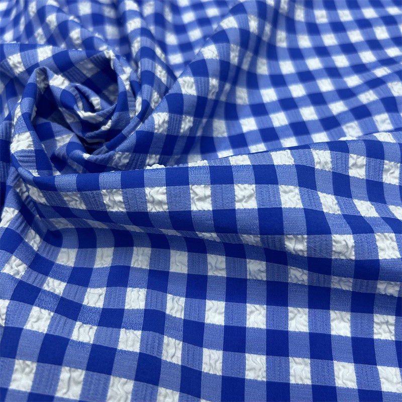 Mạng lưới bong bóng polyester nylon 75D+70D+40D*75D+70D+40D bong bóng nhỏ được nâng lên bề mặt vải