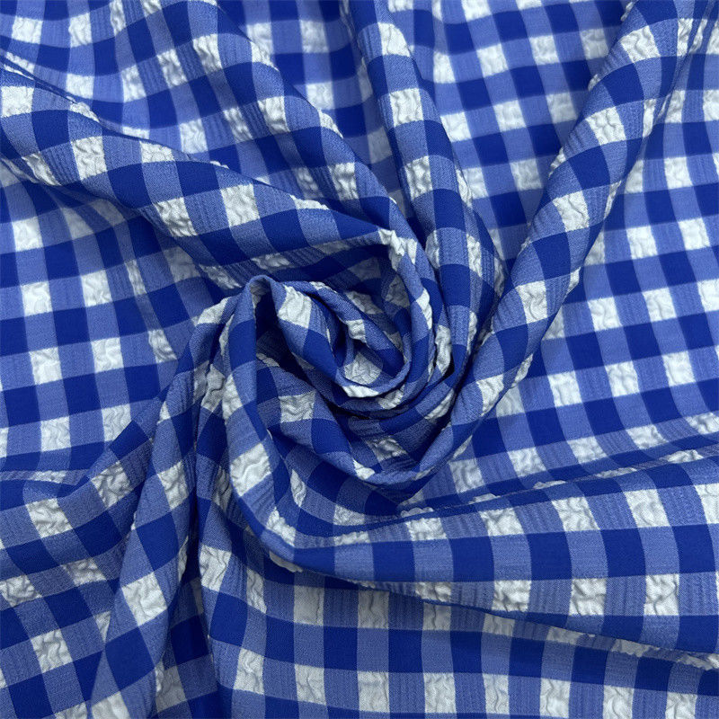 Mạng lưới bong bóng polyester nylon 75D+70D+40D*75D+70D+40D bong bóng nhỏ được nâng lên bề mặt vải